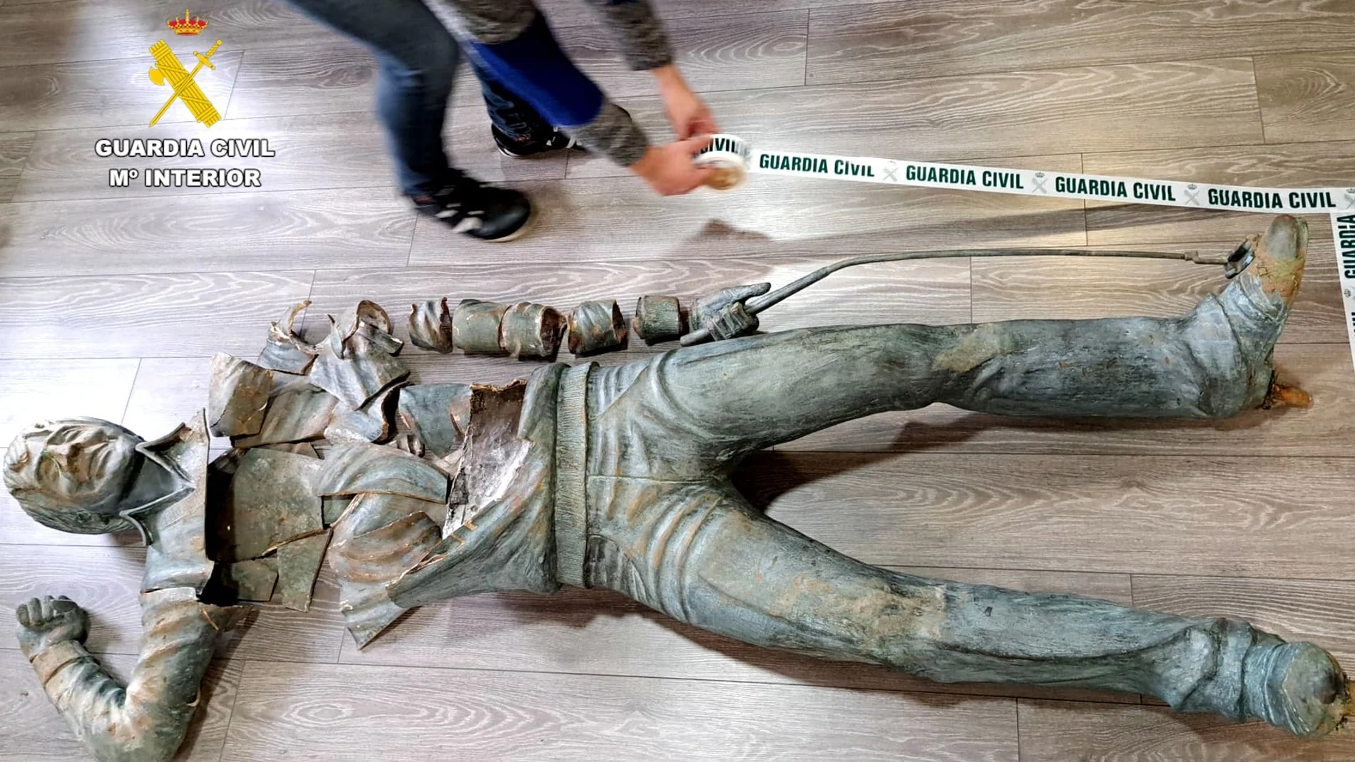 La estatua de Severiano Ballesteros