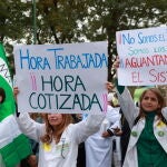 Manifestaci&oacute;n de los m&eacute;dicos