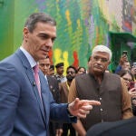 S&aacute;nchez llega a la India para reunirse con Modi y asistir a una cumbre sobre la IA