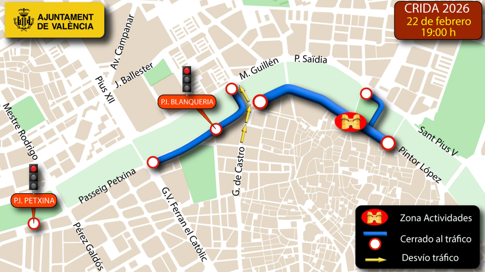 La Crida y el València Duatlón By Mtri ponen a prueba el tráfico este fin de semana en Valencia