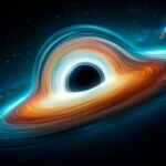 agujero negro en el espacio portada