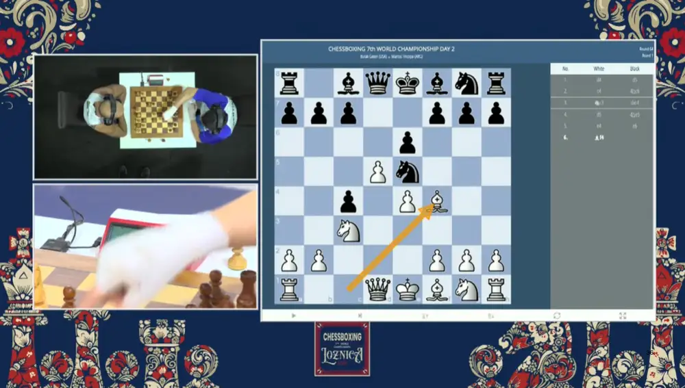 La final de chessboxing entre Burak Gezen y Marcos Tincopa (2025)