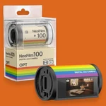 Cámara digital tipo película fotográfica OPT NeoFilm 100