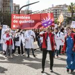 Salut cifra en un 7,2% el seguimiento de la huelga de m&eacute;dicos en Catalunya y MC en un 43%