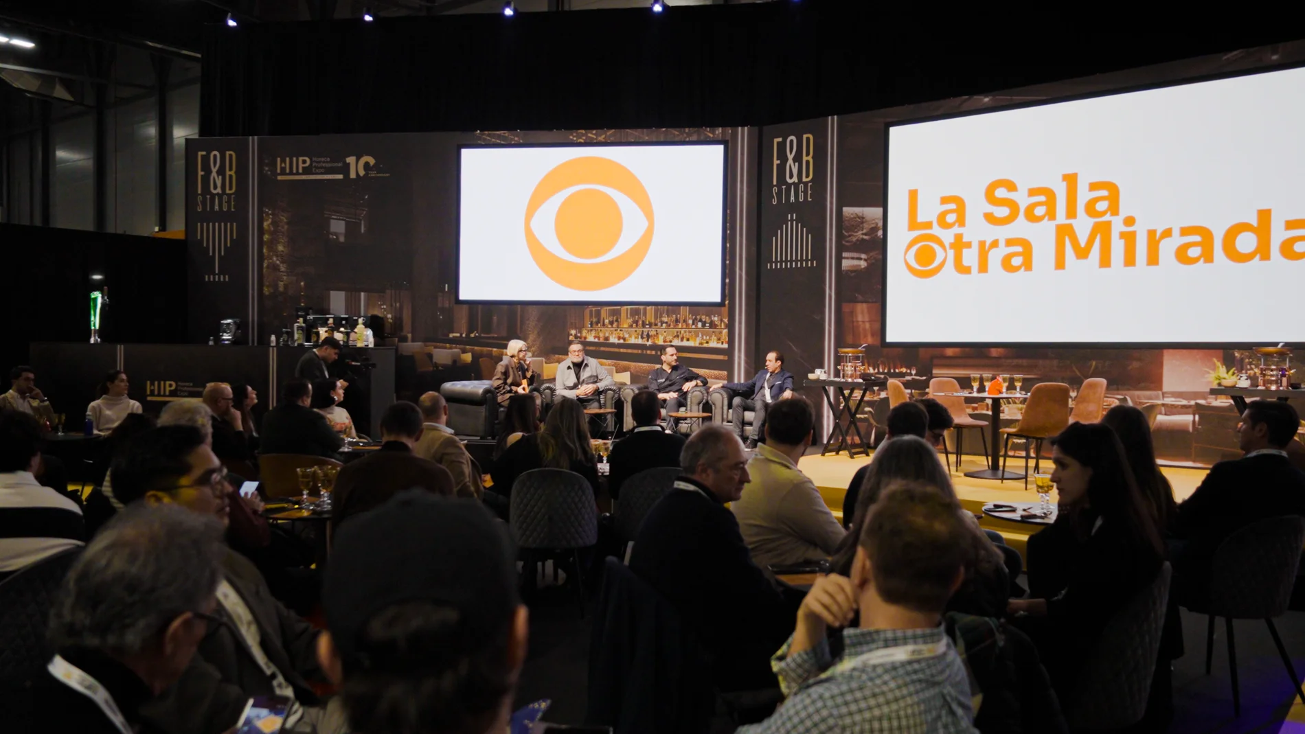 Los hermanos Sandoval durante La Sala Otra Mirada