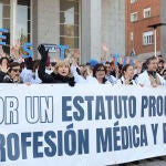 Huelga de m&eacute;dicos