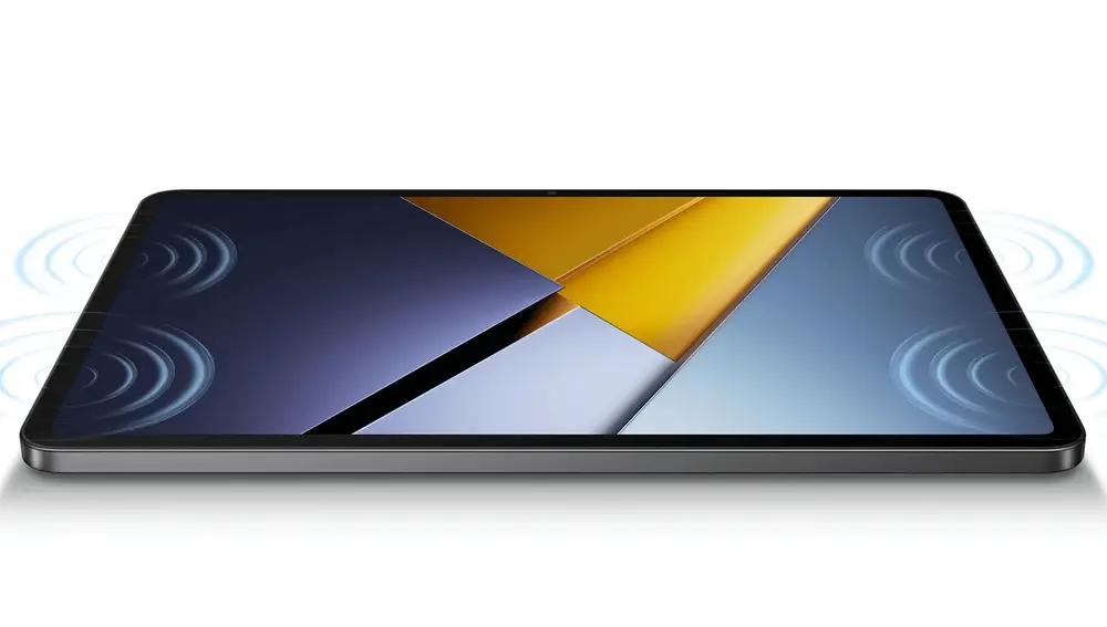 El sistema de sonido de la POCO Pad X1 es de admirar