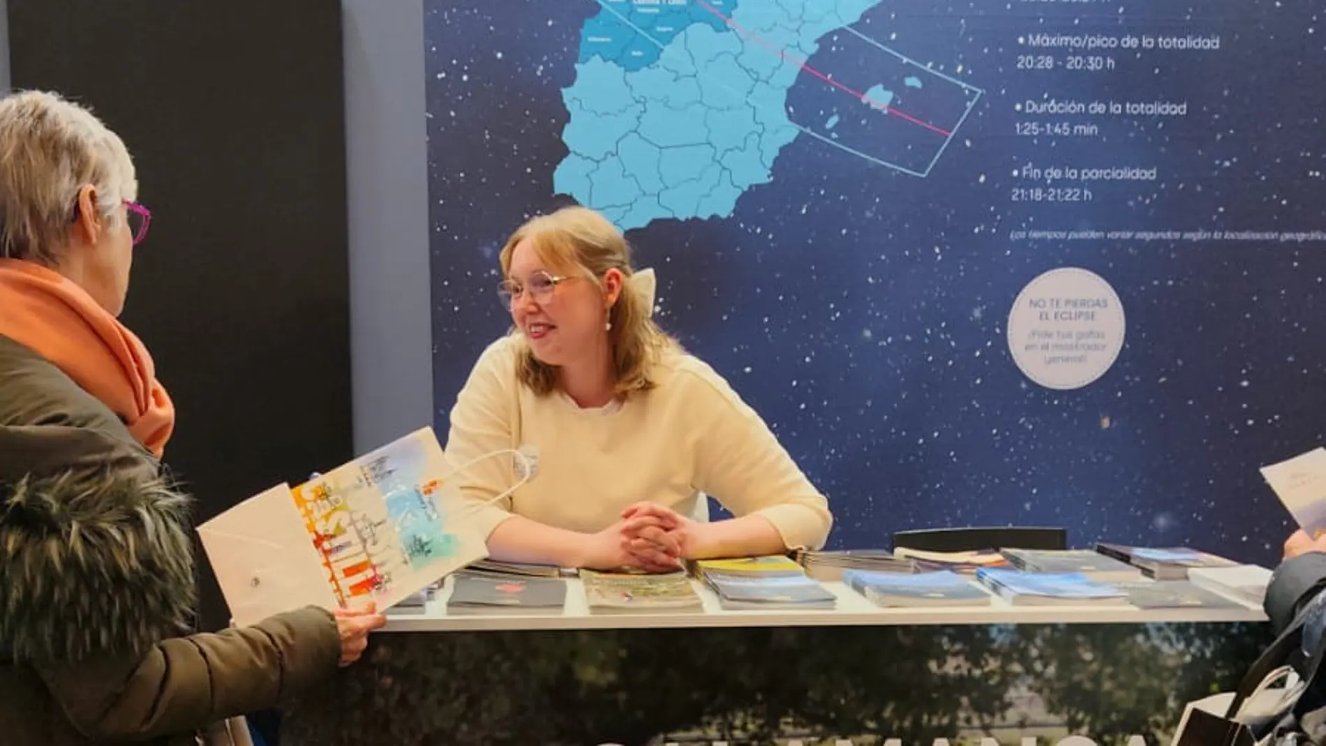 Expositor del Ayuntamiento de Salamanca en Navartur