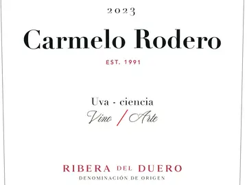 Añada 2023 de Carmelo Rodero Crianza Añada 2023 de Carmelo Rodero Crianza