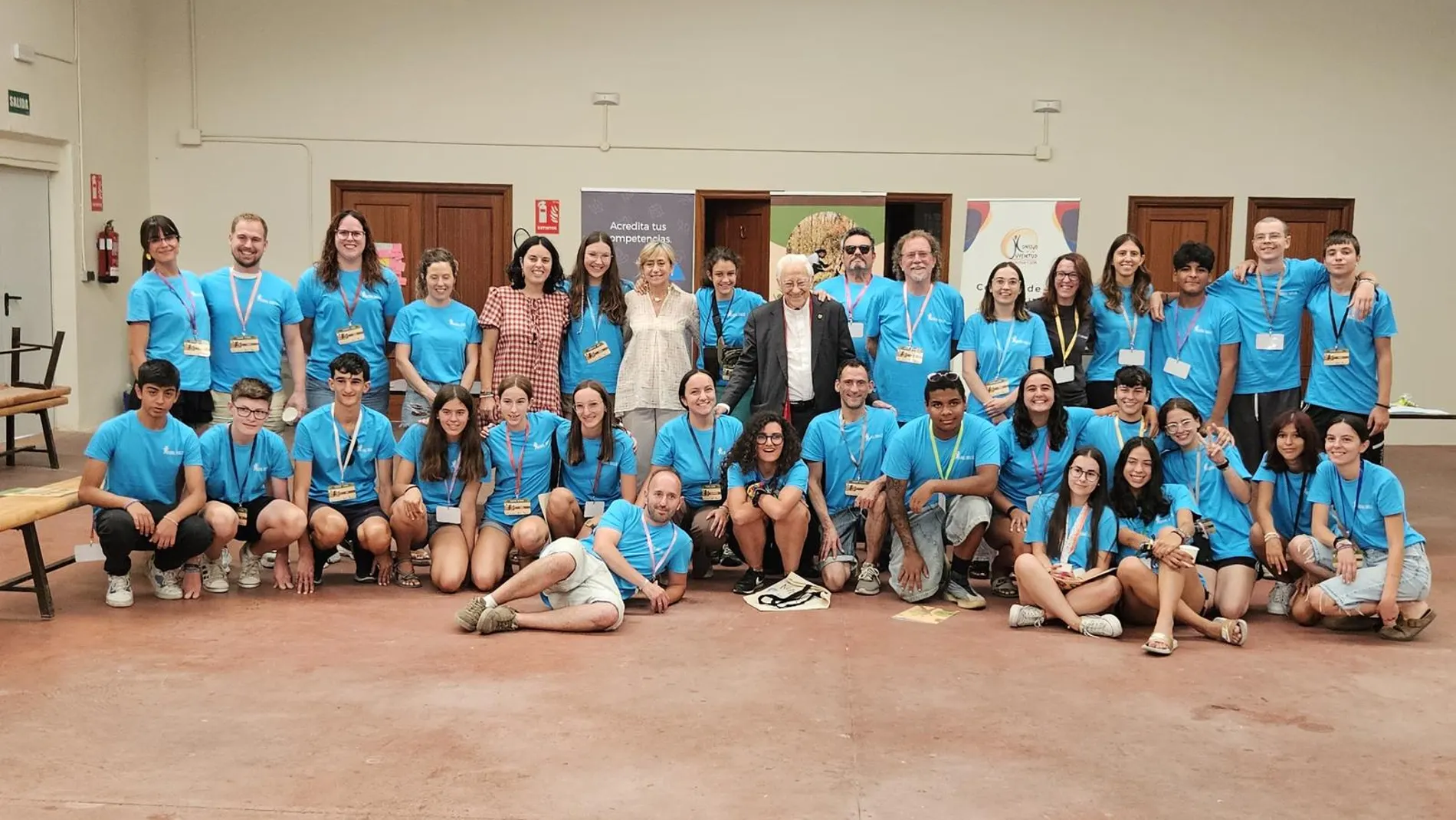 Jóvenes participantes en el Proyecto Rural "Skills"