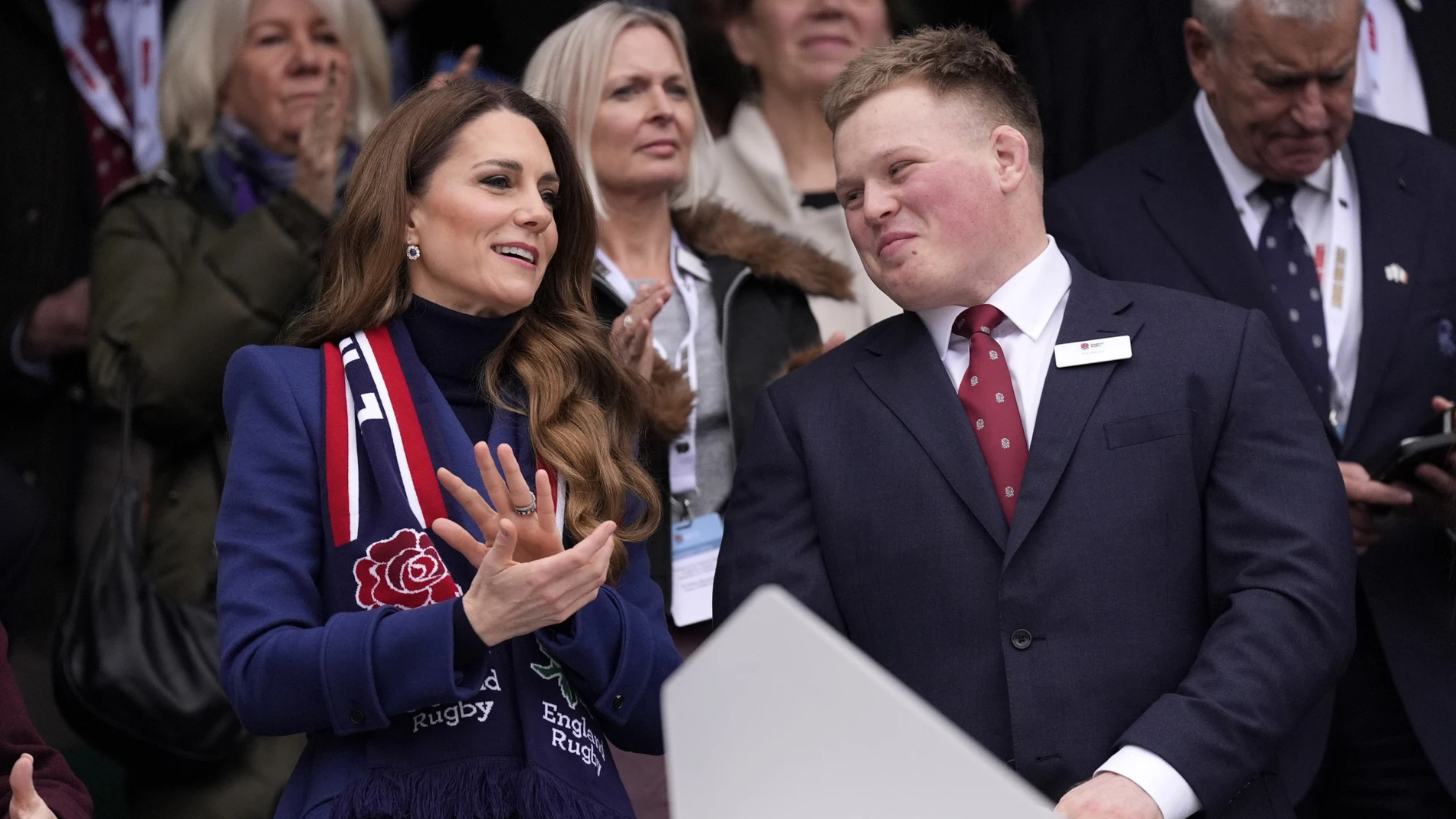 El look de Kate Middleton.