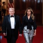 El look de Melania Trump.