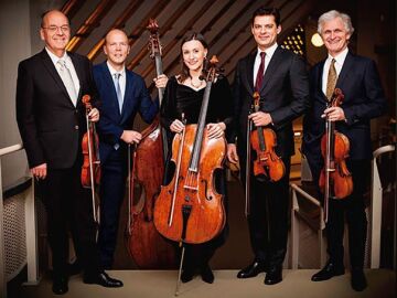 El Quinteto de cuerdas Filarm&oacute;nica de Berl&iacute;n 