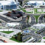 Maqueta "Ciudad EPIC" que se proyecta construir en Texas