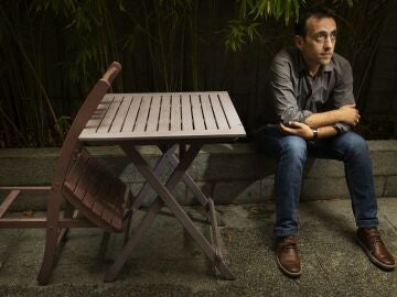 El escritor frances Jerome Ferrari 