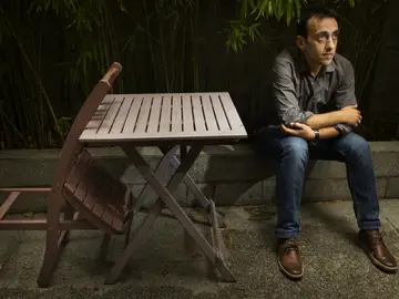 El escritor frances Jerome Ferrari El escritor frances Jerome Ferrari