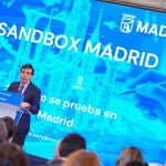 Mart&iacute;nez-Almeida, durante la presentaci&oacute;n del evento en la Casa de la Villa