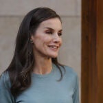 El look de la Reina Letizia en Huesca.