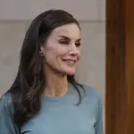 El look de la Reina Letizia en Huesca.