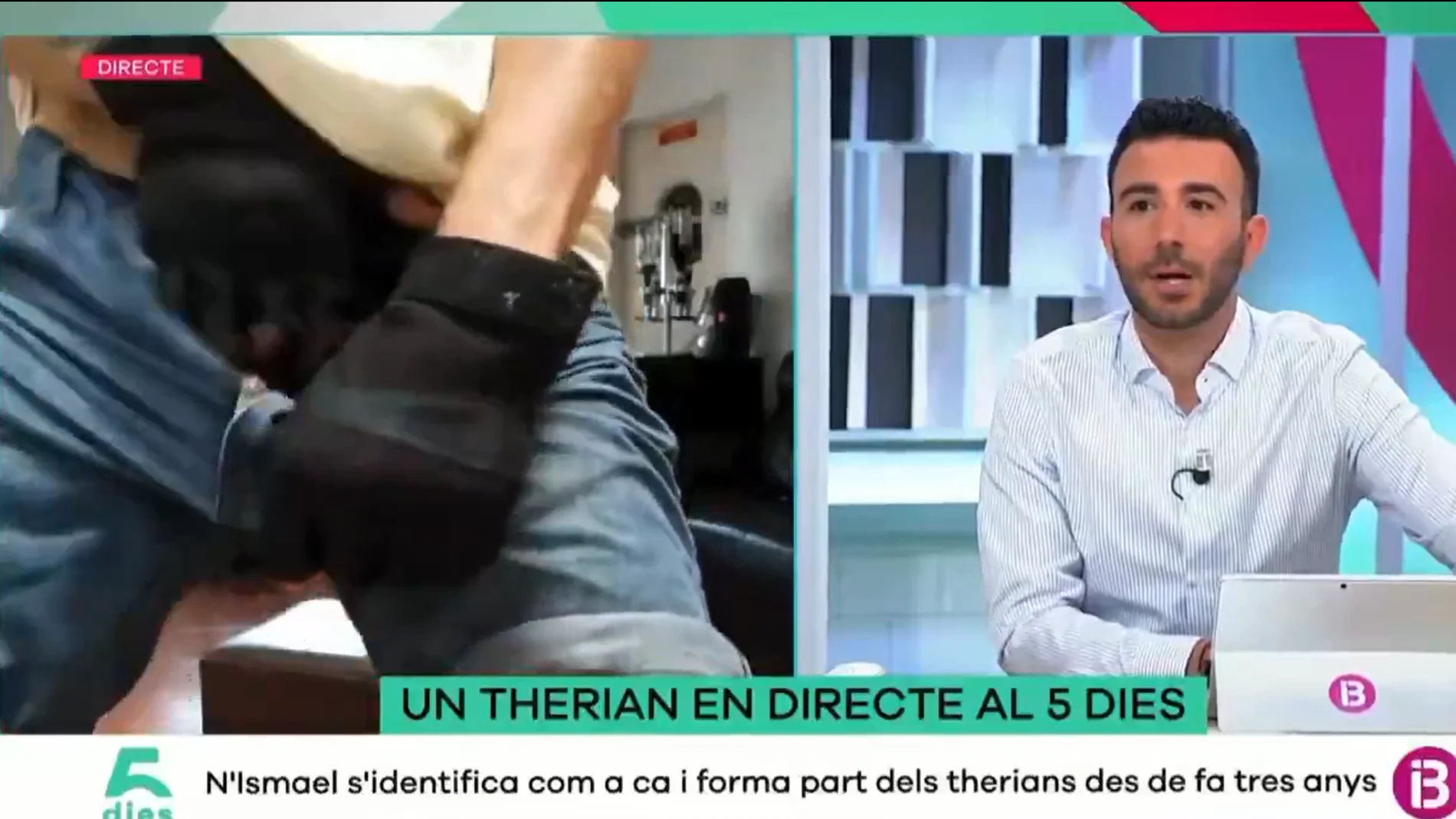 Un supuesto ‘therian’ lanza insultos contra Pedro Sánchez mientras se agarra sus genitales durante una intervención en directo: "Hijo de p..."