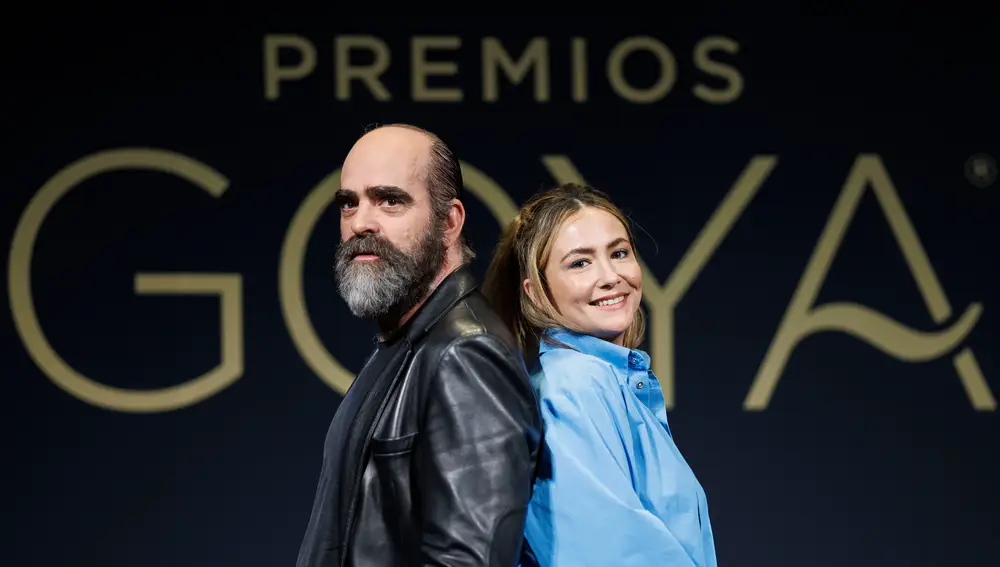 Los presentadores de la gala de los Goya 2026, Rigoberta Bandini y Luis Tosar, charlan con EFE sobre los preparativos de la ceremonia de premios más importantes del cine español