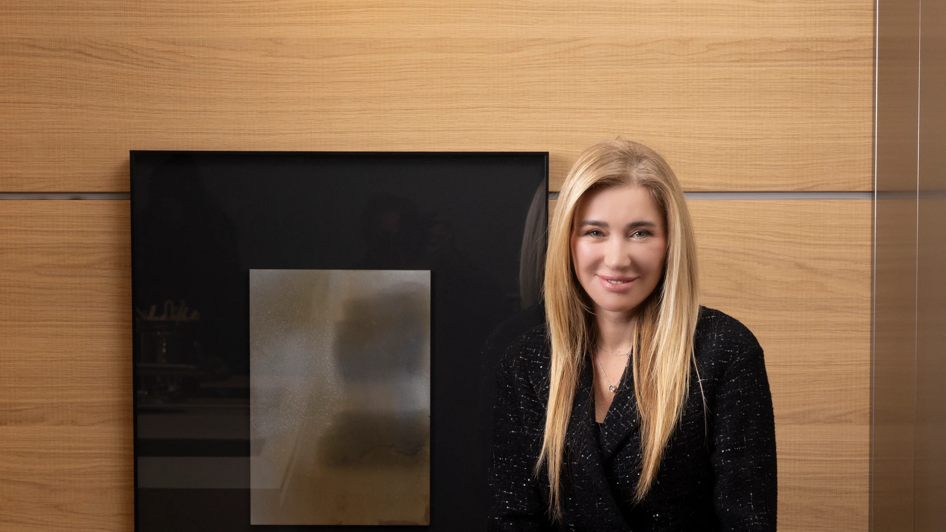 La artista Elena Ksanti