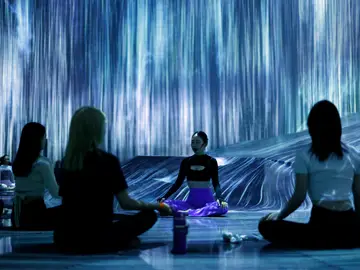 Sesión de yoga Sesión de yoga