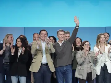 Mañueco y Núñez Feijóo en el acto multitudinario del PP en Ávila Mañueco y Núñez Feijóo en el acto multitudinario del PP en Ávila