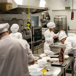 Alumnos de Formación Profesional básica de panadería y pastelería