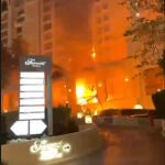 Un hotel de Palm Jumeirah se incendia en plena ofensiva iran&iacute; contra objetivos en el Golfo