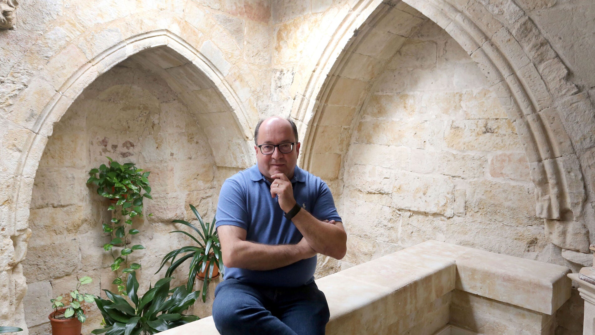 El presidente de Proyecto Hombre Castilla y León, Manuel Muiños