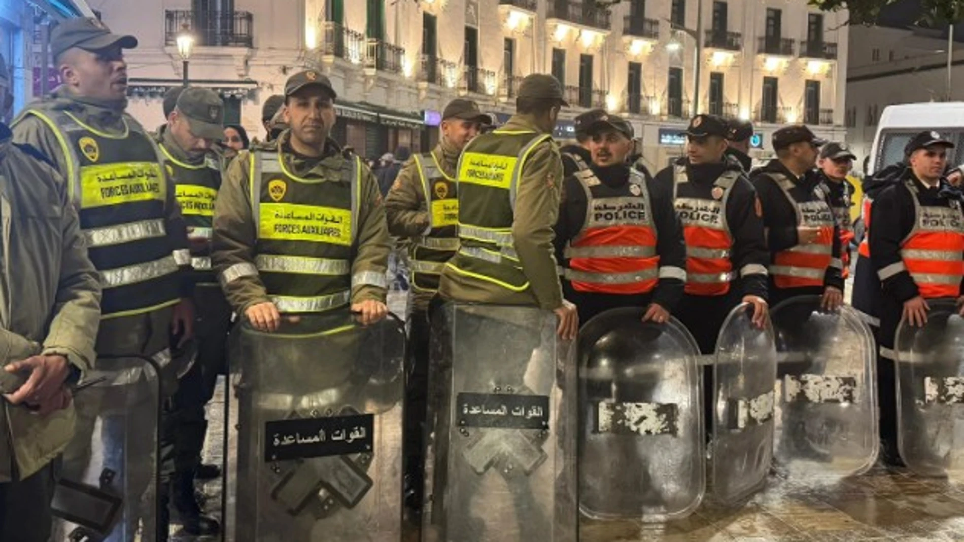 La Policía marroquí evita una manifestación proiraní en Tetuán