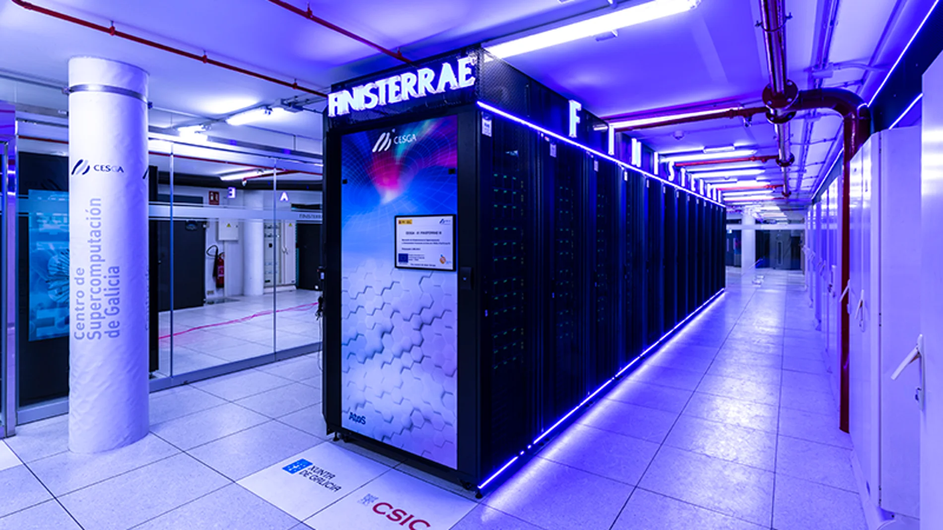 El actual supercomputador Finisterrae III
