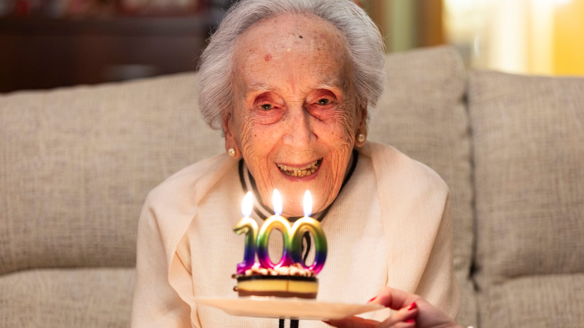 La centenaria que quiere que Ayuso la reciba