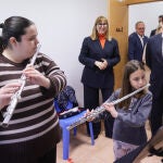 El presidente visita la Escuela de M&uacute;sica de la Uni&oacute; Musical Santa Cec&iacute;lia de Xilxes, 