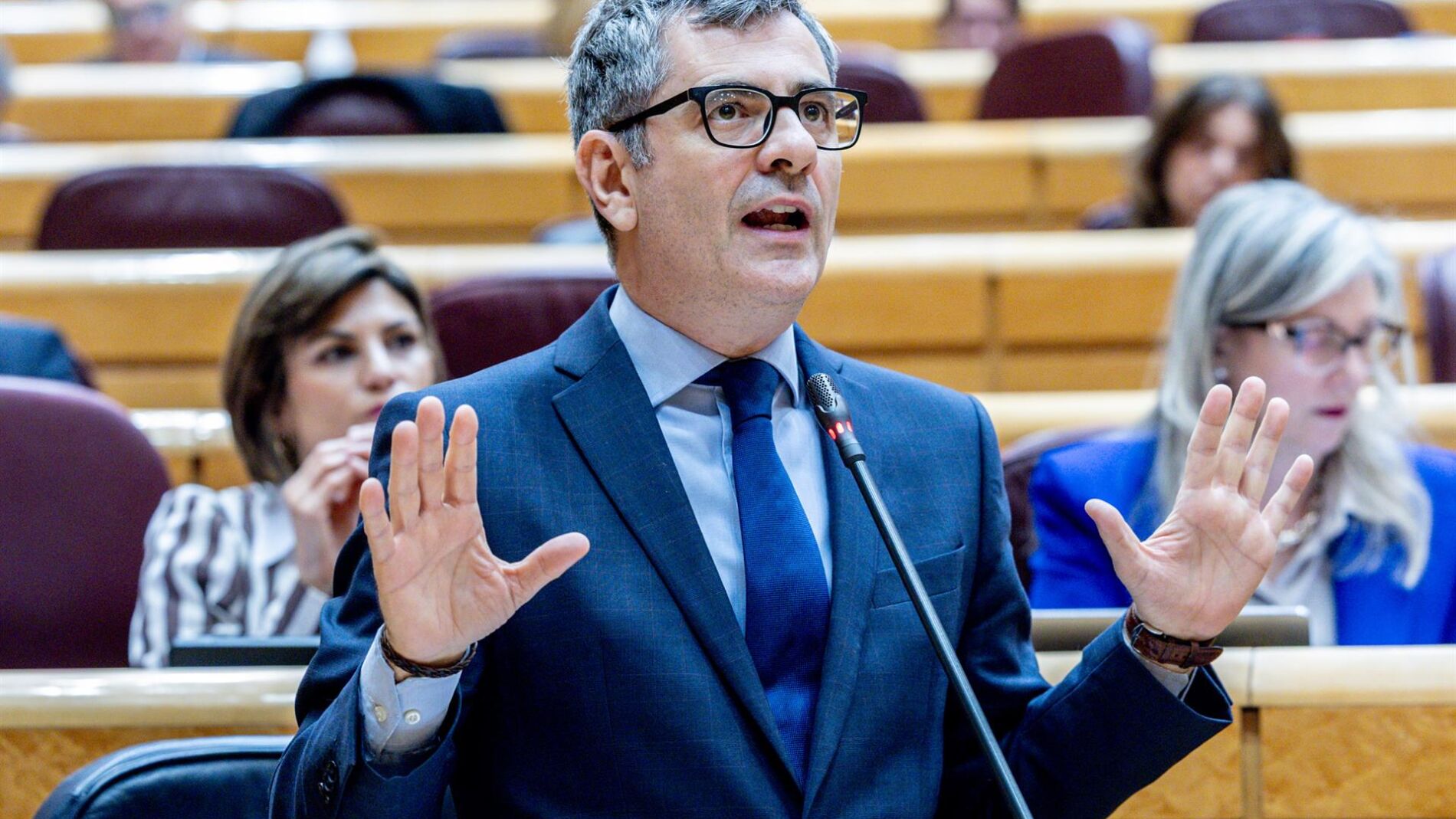 Bolaños defiende que el envío de la fragata a Chipre no necesita el aval del Congreso: "Misión europea"