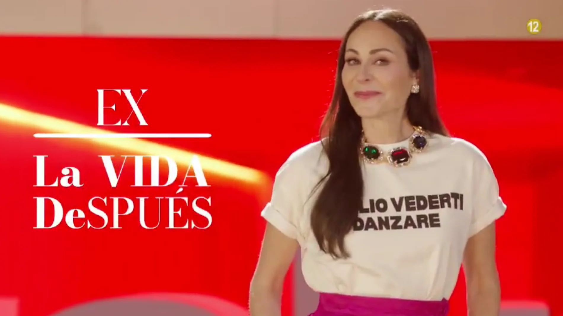 Ana Milán, presentadora de 'Ex, la vida después'