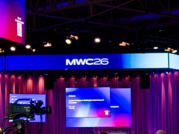 Interior de la Fira Gran Via en el Mobile World Congress 2026