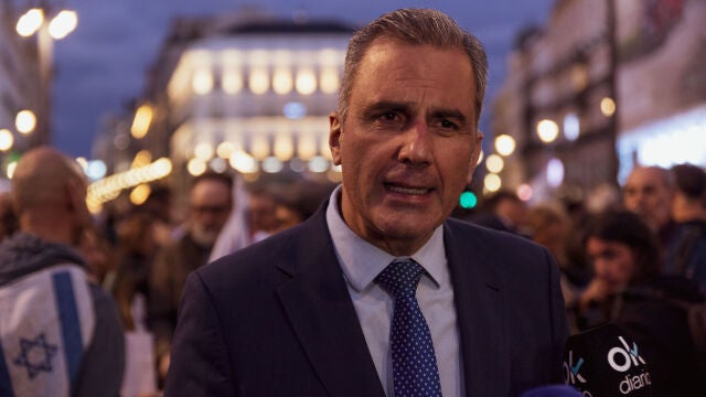 (Foto de ARCHIVO) October 7, 2024, Madrid, Madrid, SPAIN: Members of the Jewish community of Madrid remember the 1,200 victims of the Hamas attacks of October 7, 2023 Europa Press/Contacto/Ignacio Lopez Isasmendi 07/10/2024 ONLY FOR USE IN SPAIN