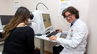 Fernando Ussa, especialista de la Unidad de Galucoma del IOBA Fernando Ussa, especialista de la Unidad de Galucoma del IOBA