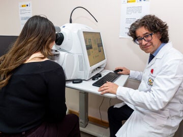 Fernando Ussa, especialista de la Unidad de Galucoma del IOBA
