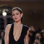 Hiba Abouk en la alfombra roja del Festival de M&aacute;laga.