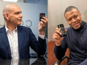 El periodista Nico Abad y el ex futbolista Julio Baptista, de los primeros pacientes en tomar Retromag