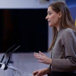 Rueda de prensa de Ester Mu&ntilde;oz