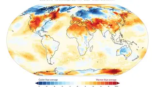 Febrero de 2026 fue el quinto mes más cálido registrado, con 1,49ºC más de media, según Copernicus Febrero de 2026 fue el quinto mes más cálido registrado, con 1,49ºC de cambio climático, según Copernicus. REMITIDA / HANDOUT por SERVICIO DE CAMBIO CLIMÁTICO DE COPERNICUS/CEPMMP Fotografía remitida a medios de comunicación exclusivamente para ilustrar la noticia a la que hace referencia la imagen, y citando la procedencia de la imagen en la firma 09/03/2026