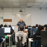 Alumnos de la FP de Grupo Planeta en una clase