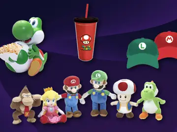 Super Mario Galaxy llega a los cines con menús temáticos: entradas ya a la venta Super Mario Galaxy llega a los cines con menús temáticos: entradas ya a la venta