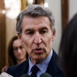 El presidente del PP, Alberto N&uacute;&ntilde;ez Feij&oacute;o