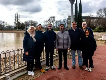 Comienza el llenado del lago de Pinto Comienza el llenado del lago de Pinto