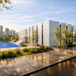 Imagen de la futura Ciudad del Baloncesto de Alicante 